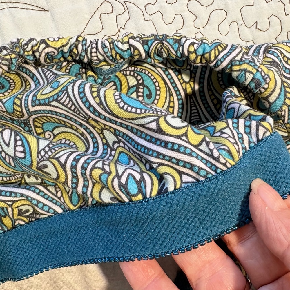 Prana Quinn Medallion Print Strappy Shelf Bra A-Line Sundress Size S💚 - Picture 9 of 11